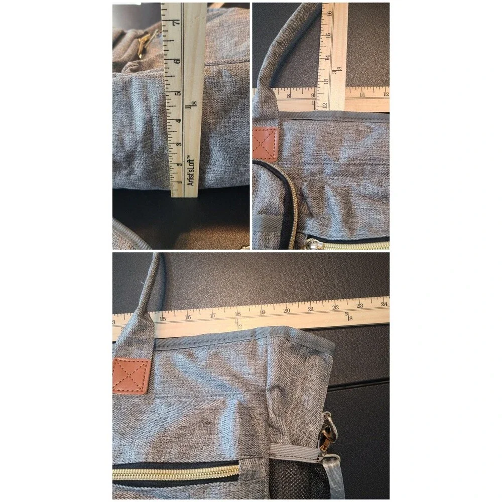 Rabjen Nurse Tote Medical Supply Bag Teacher Padded Laptop Sleeve Work Utility
